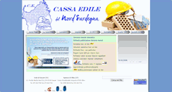 Desktop Screenshot of cassaedilesassari.it